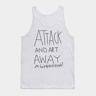 ART ATTACK ARGHH Tank Top